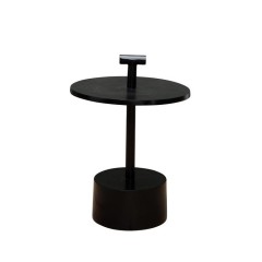 BLACK METAL TABLE KAT SMALL     - CAFE, SIDE TABLES